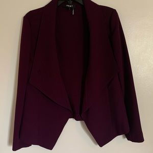 DKNY plum purple blazer